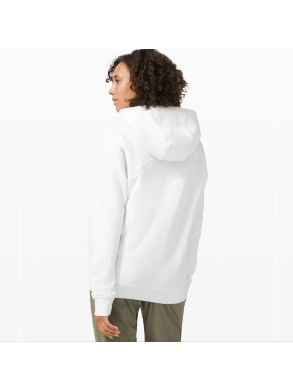 Lululemon All Yours Hoodie *Fleece White